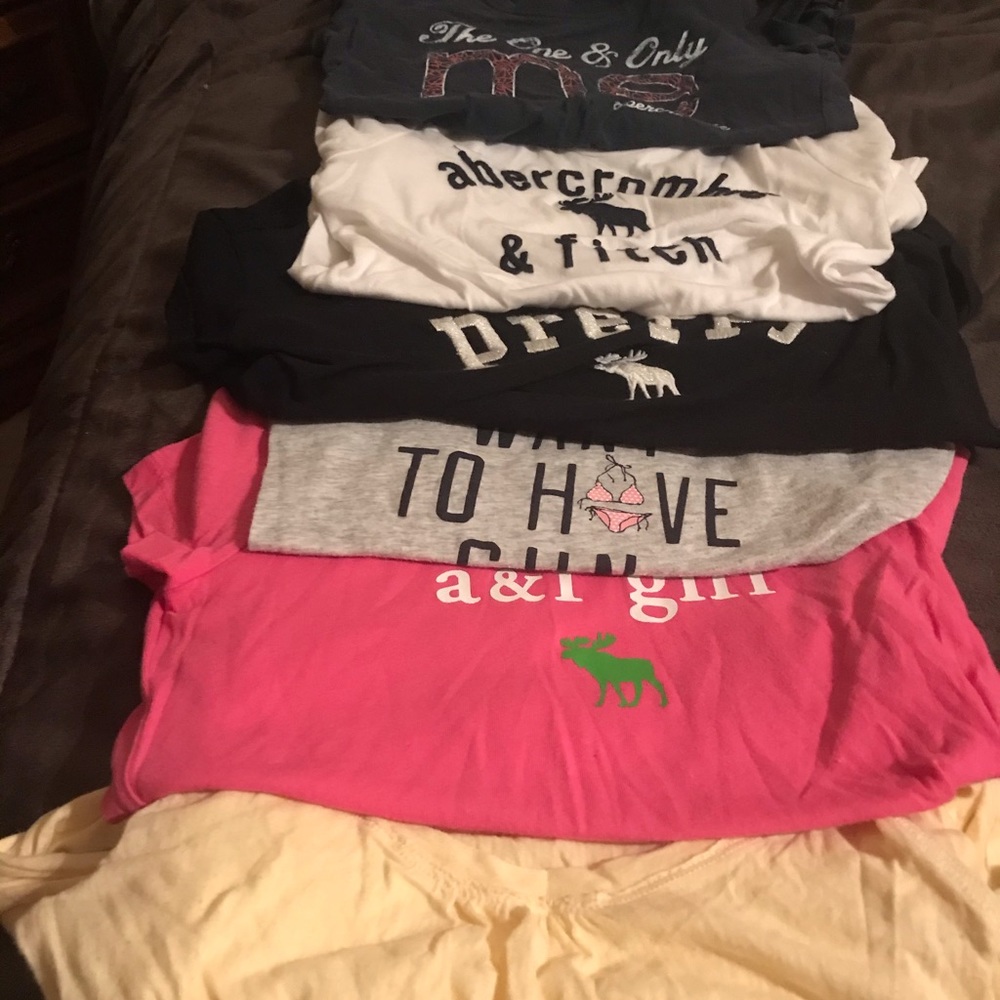 Abercrombie kids medium shirts